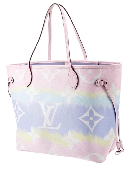 Louis Vuitton Handbags - Louis Vuitton Pastel Monogram Neverfull Tote - Pink Multicolor